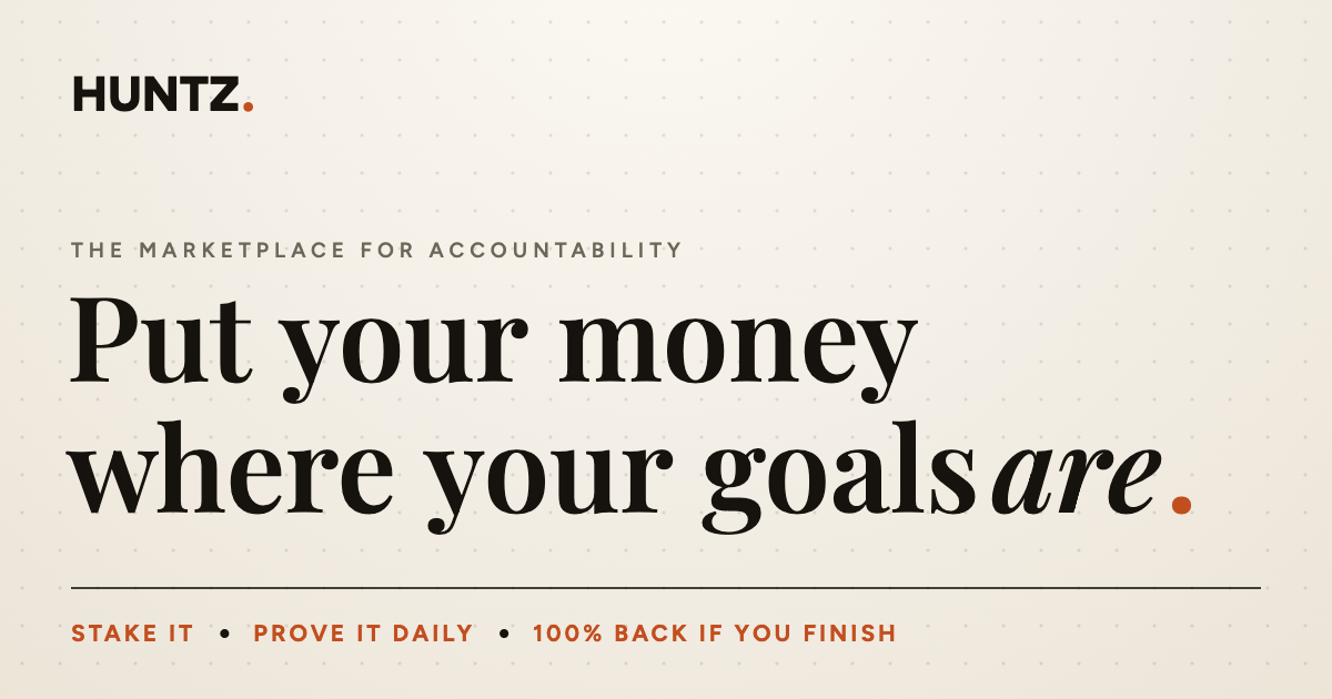 every accountability strategy fails for the same reason: nobody you care about is watching you logo
